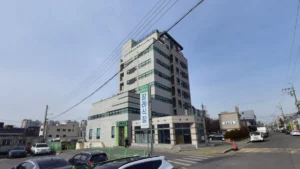 우리요양병원장례식장 입구 전경