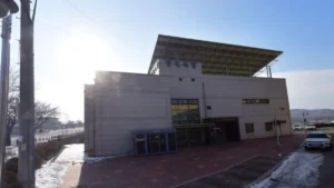 연천군보건의료원장례식장 입구 전경