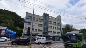 금강요양병원장례식장 입구 전경