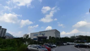 순창온누리장례식장 입구 전경