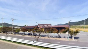 함평농협장례식장 입구 전경