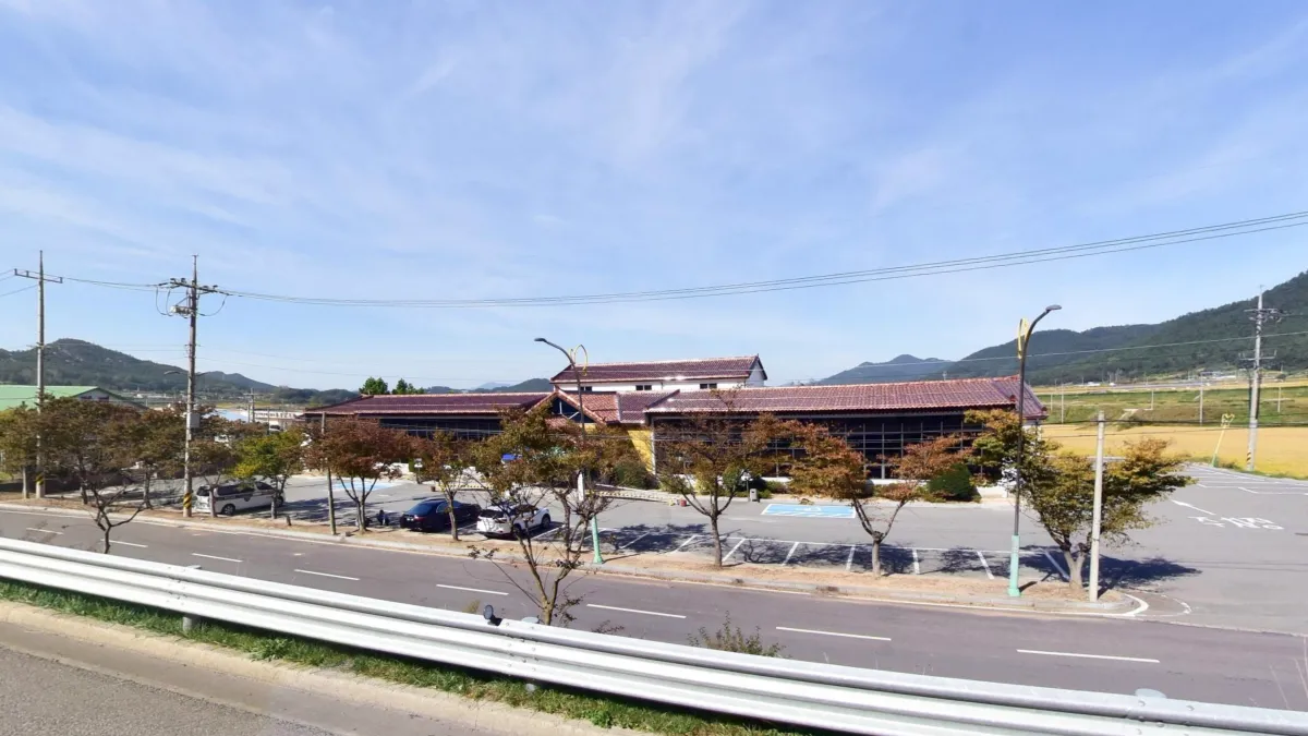 함평농협장례식장 입구 전경