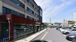 구호전장례식장 입구 전경