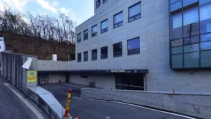 수원요양병원장례식장 입구 전경