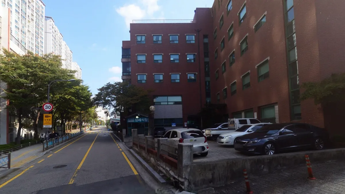 동수원병원장례식장 입구 전경