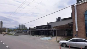 구례산림조합장례식장 입구 전경