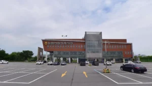 평택농협연합장례식장 입구 전경