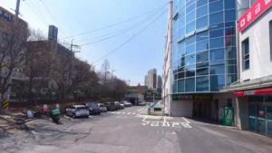 근로복지공단대전병원장례식장 입구 전경