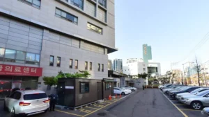 한림대학교강남성심병원장례식장 입구 전경