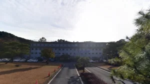 하동우리들병원장례식장 입구 전경