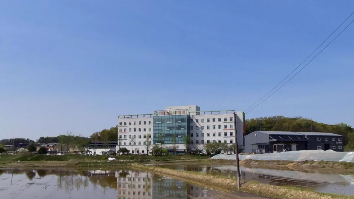 베스트요양병원장례식장 입구 전경