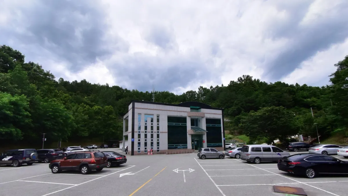 합천추모공원장례식장 입구 전경