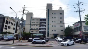 원주민중요양병원장례식장 입구 전경