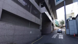 부산백병원장례식장 입구 전경