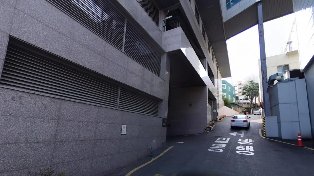 부산백병원장례식장 입구 전경