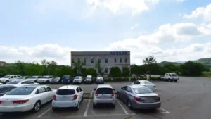 아산제일장례식장 입구 전경