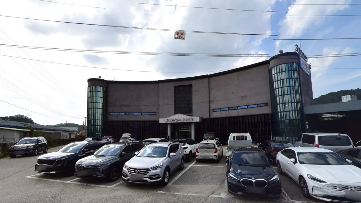 강화장례식장 입구 전경