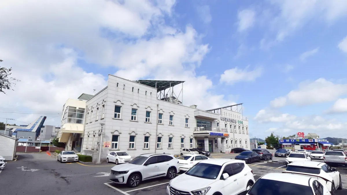 태안군보건의료원상례원 입구 전경