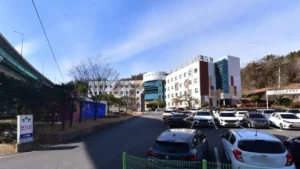 메디팜재활요양병원장례식장 입구 전경