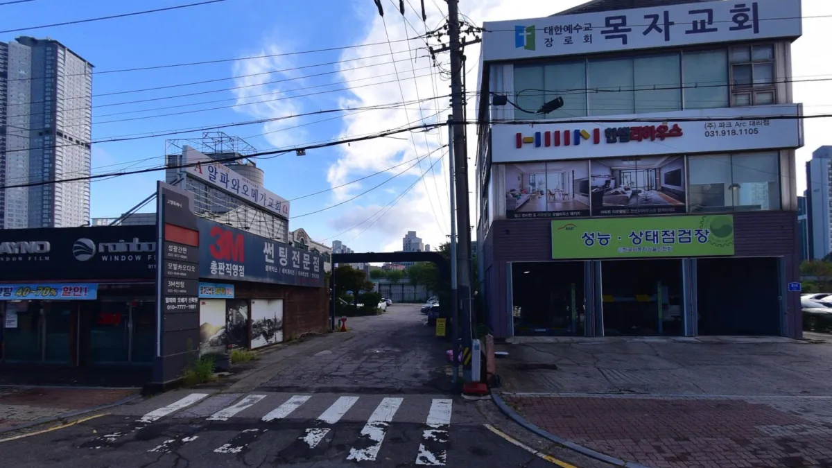 베스트장례식장 입구 전경