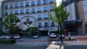 한패밀리병원장례식장 입구 전경