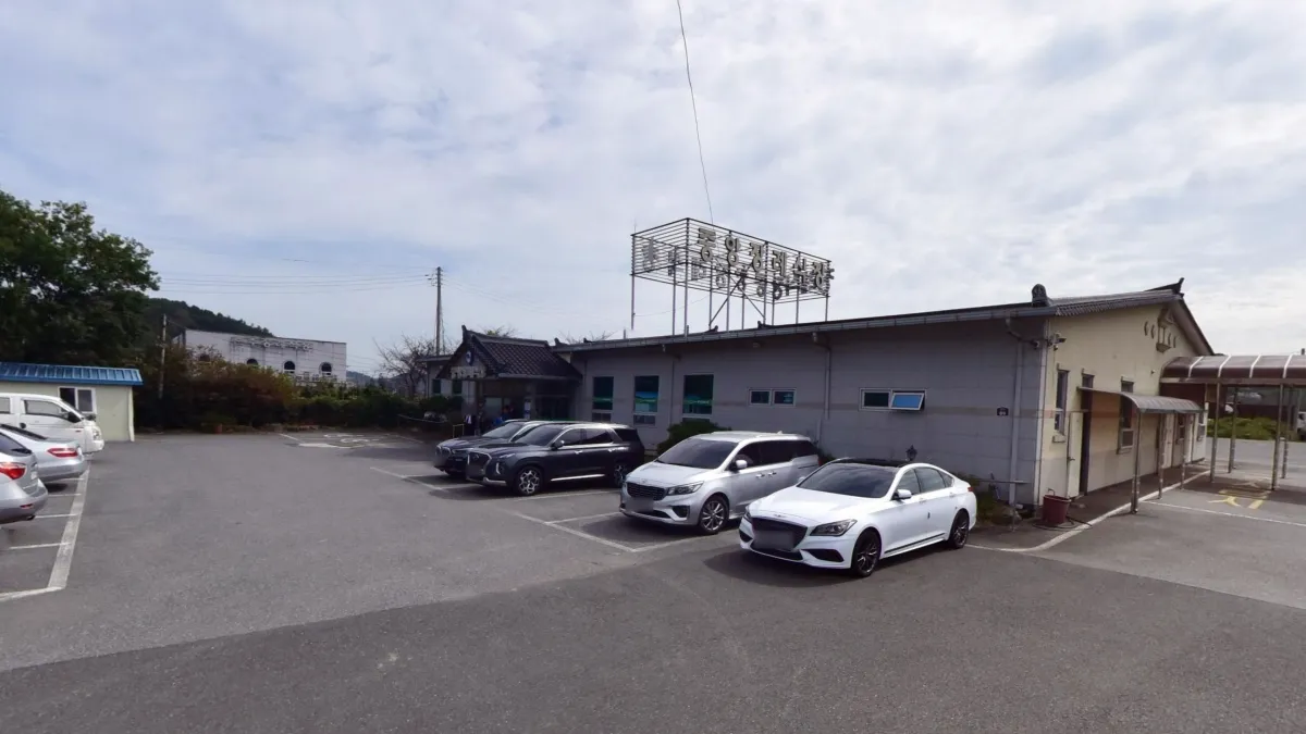 벌교중앙장례식장 입구 전경