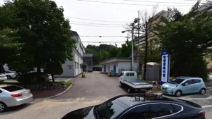 평창장례식장 입구 전경