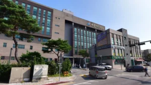 세종여주병원장례식장 입구 전경