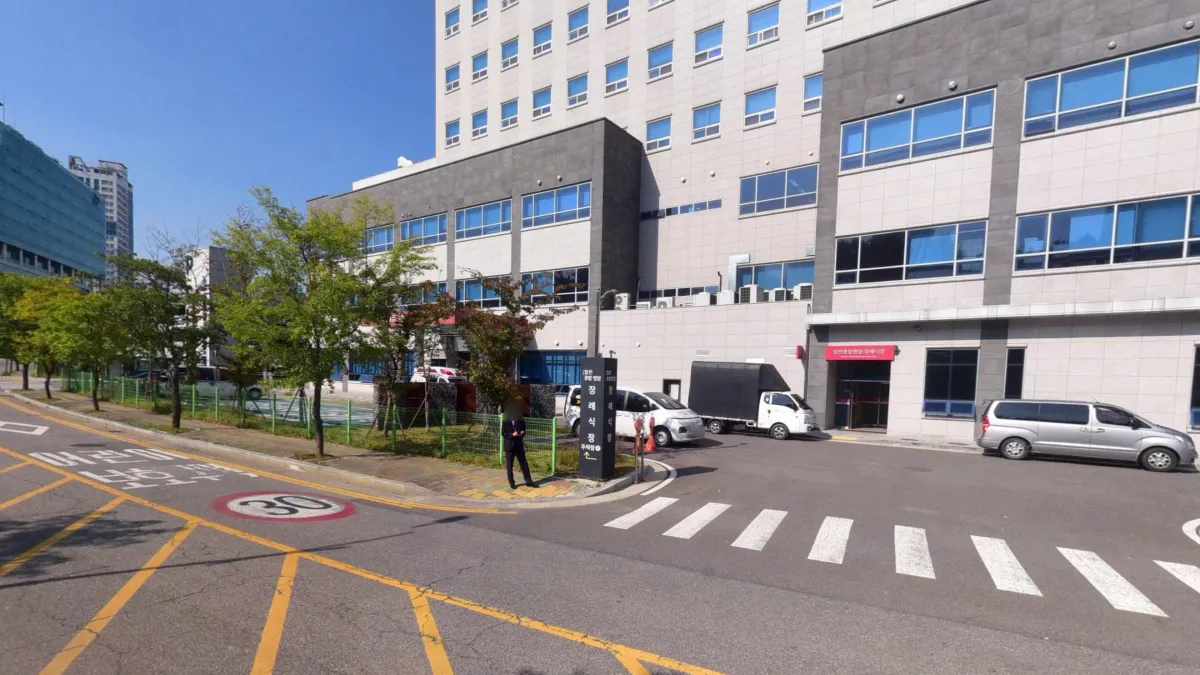 인천힘찬종합병원장례식장 입구 전경