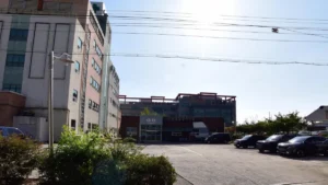 영산포제일병원장례식장 입구 전경