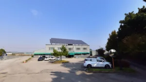 예산장례식장 입구 전경