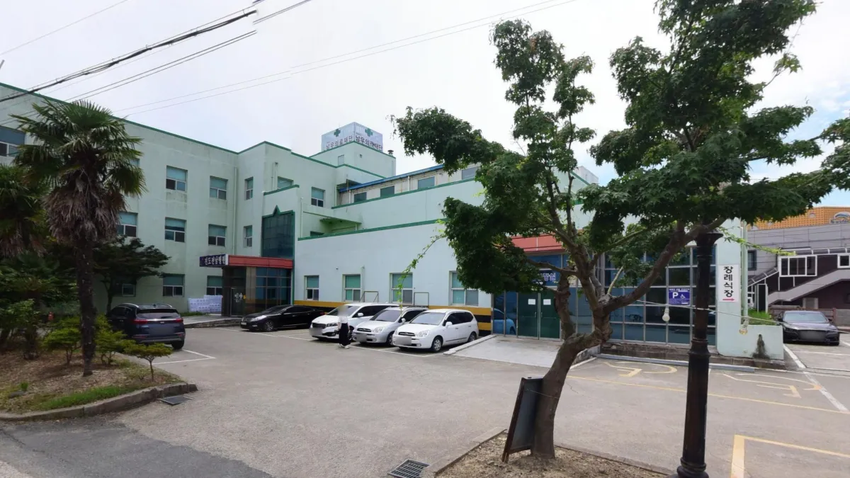 진도전남병원장례식장 입구 전경