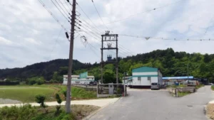 보은농협장례식장 입구 전경