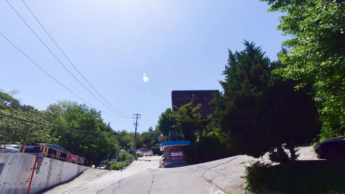 동해동인병원장례식장 입구 전경