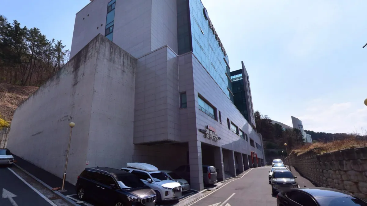 동부요양병원장례식장 입구 전경