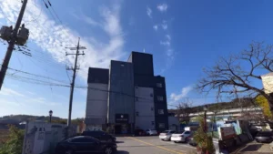 파주보람장례식장 입구 전경