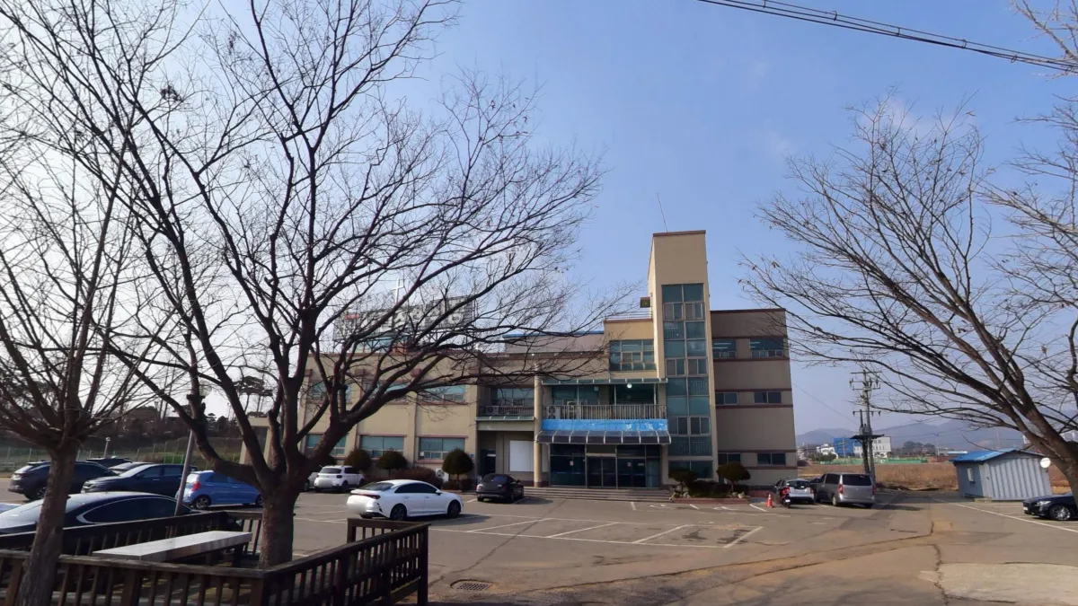 서산시민장례식장 입구 전경