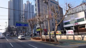 S병원장례식장 입구 전경