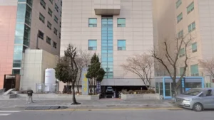 한림병원장례식장 입구 전경