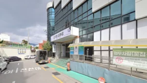 착한전문장례식장 입구 전경