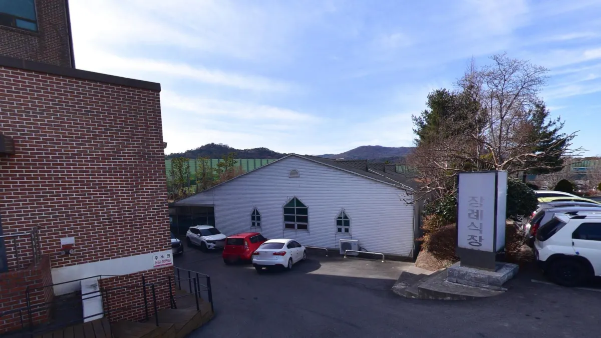 하남성심병원장례식장 입구 전경