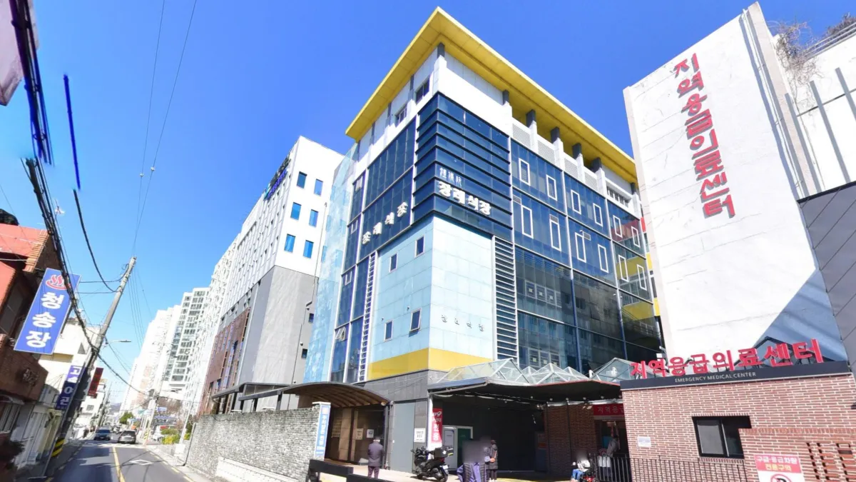 제일병원장례식장 입구 전경