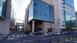 포항세명기독병원장례식장 입구 전경