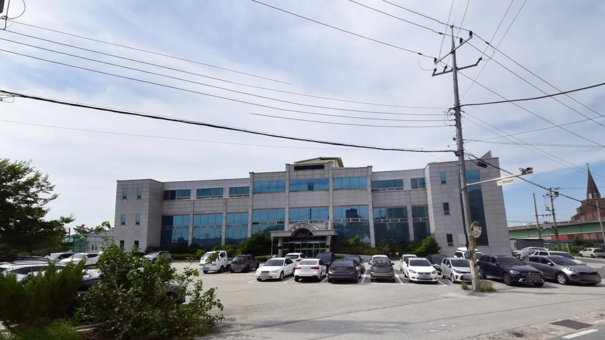 강경장례식장 입구 전경