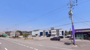 옥곡장례식장 입구 전경