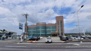 황산장례문화원 입구 전경