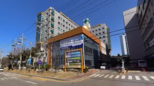 센트럴병원장례식장 입구 전경