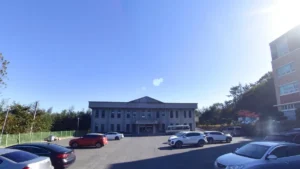 녹동현대병원장례식장 입구 전경