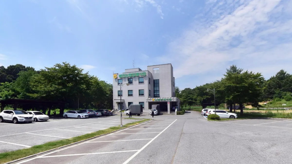 예천농협장례식장 입구 전경