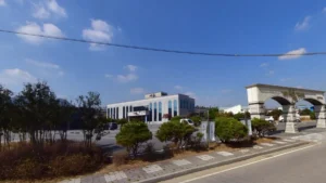 나주애향장례식장 입구 전경